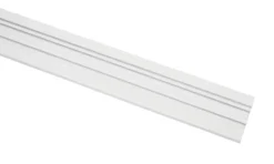 Aluminium-Vorhangschiene 2-läufig weiß