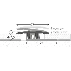 Übergangsprofil für Ihren Design-Bodenbelag