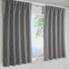 Dimout Schal mit Gardinenband