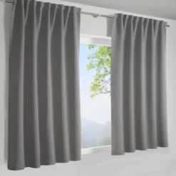 Dimout Schal mit Gardinenband