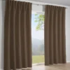 Dimout Schal mit Gardinenband
