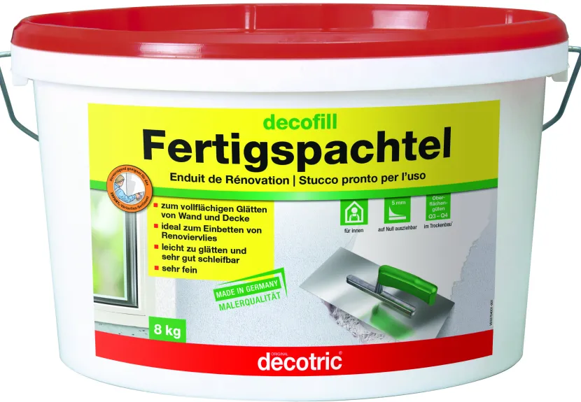 Fertigspachtel für den Innenbereich