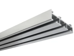 Flächenvorhangschiene ATLANTA silber