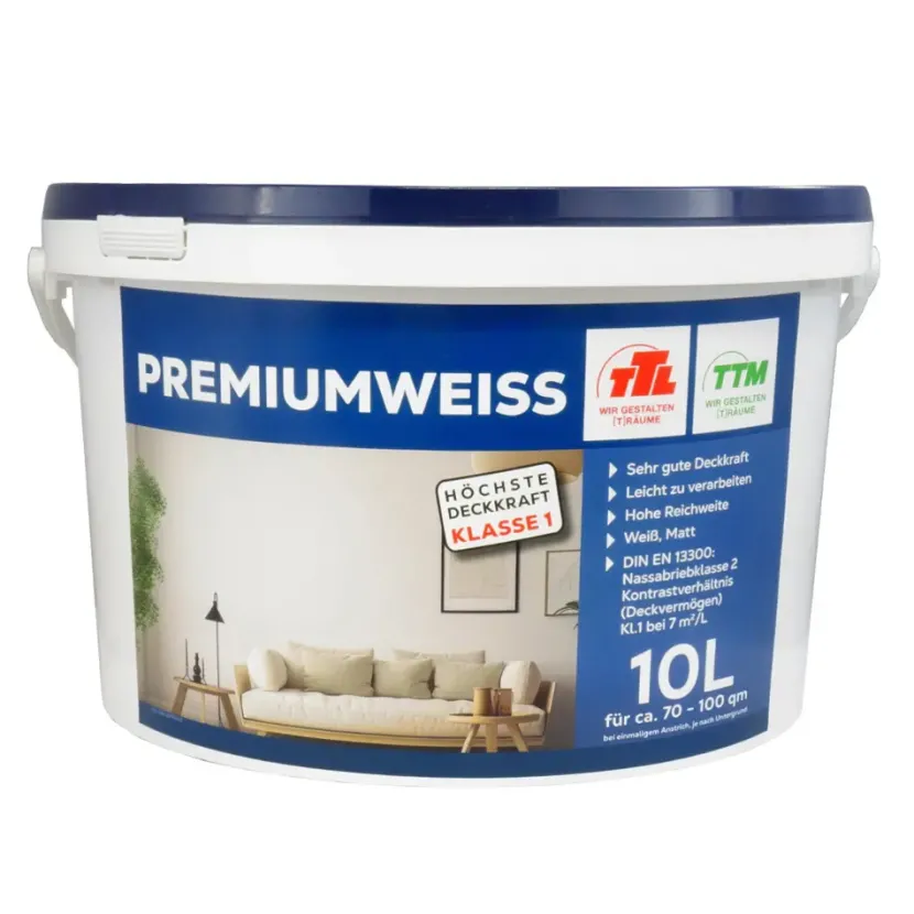 Innenfarbe für Wände und Decken