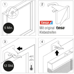 Klebeträger-Set