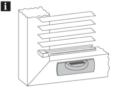 Magnethalter Unterschiene weiß