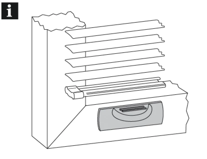 Magnethalter Unterschiene weiß