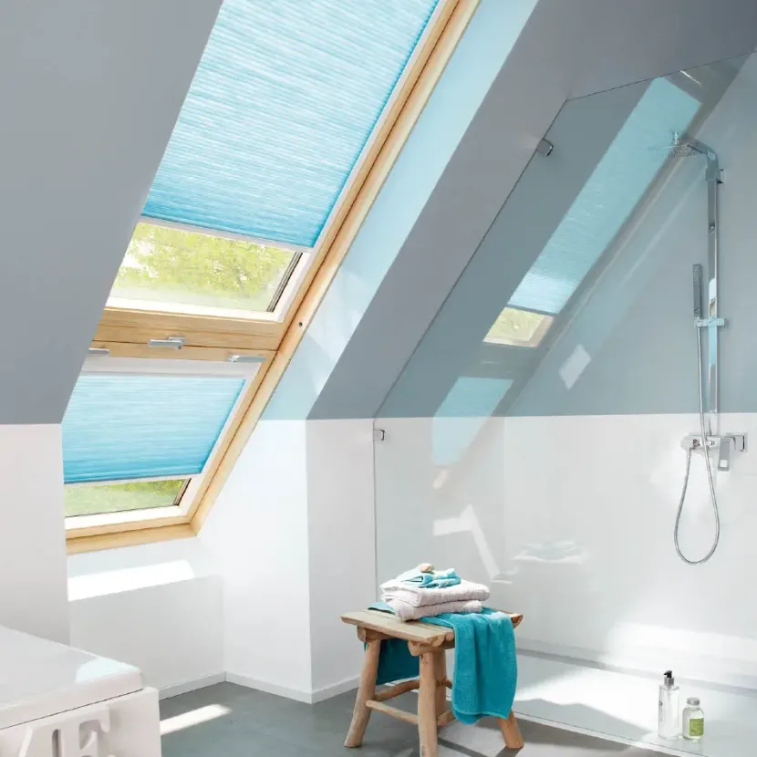 Plissees für Ihr Badezimmer