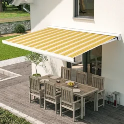 SUHL Vollkassettenmarkise – stilvoller Sonnenschutz in zeitlosem Weiß