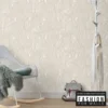 Vliestapete in Blätteroptik für Ihre Wand